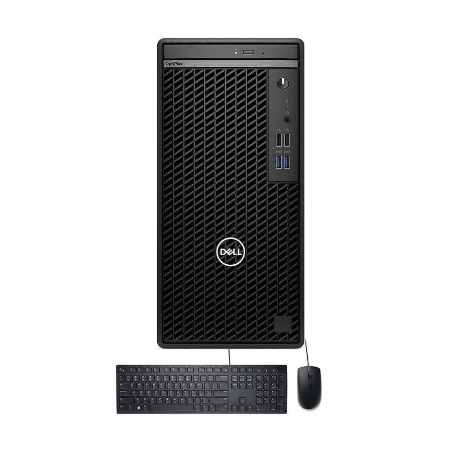 Dell OptiPlex 7010 12th Gen Intel Core i3 12100 512GB SSD Win 11 Pro Black Tower Brand PC
